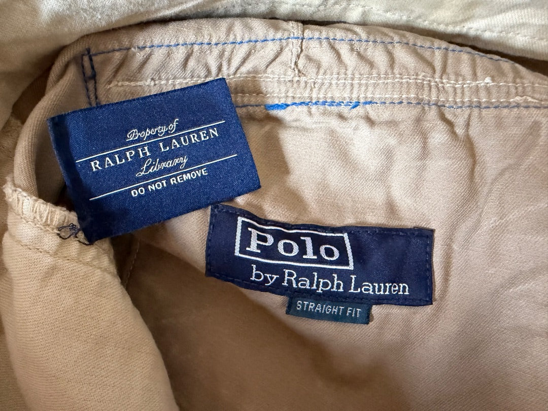Khaki Polo Ralph Lauren clothing: vintage, 36”