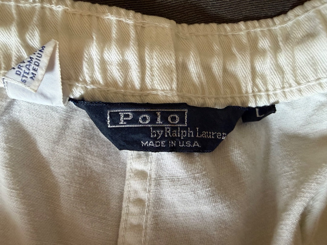 White Polo Ralph Lauren clothing: vintage, L