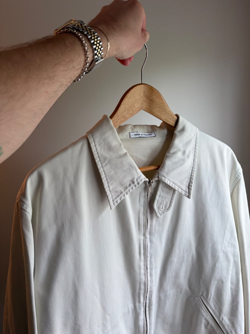 White Agnis B. clothing: vintage, XL