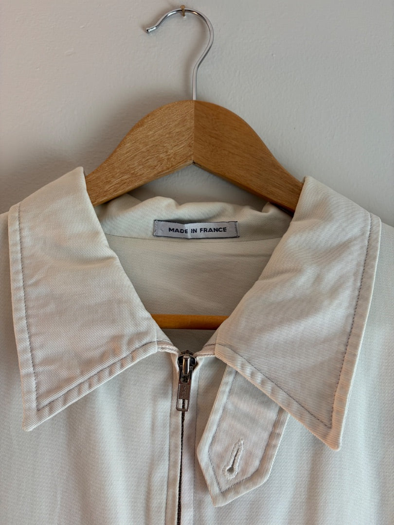 White Agnis B. clothing: vintage, XL