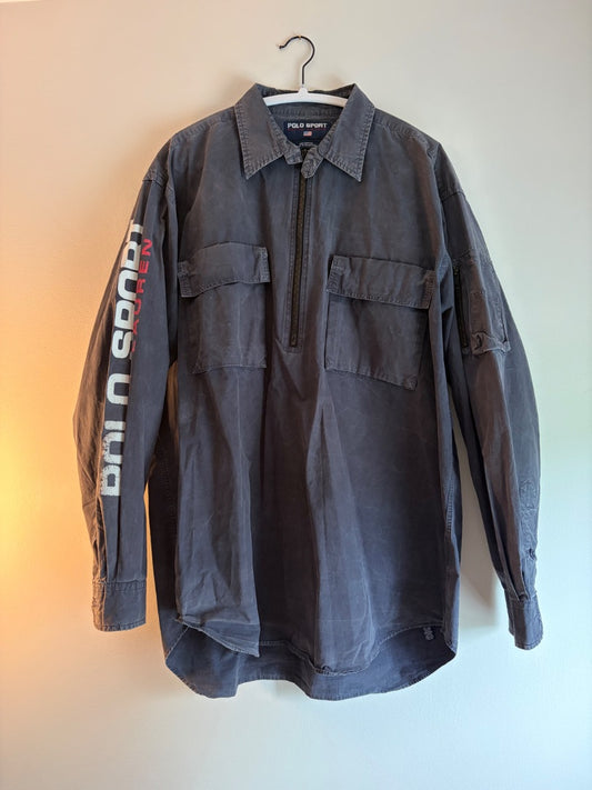 Black Polo Sport clothing: vintage, XL