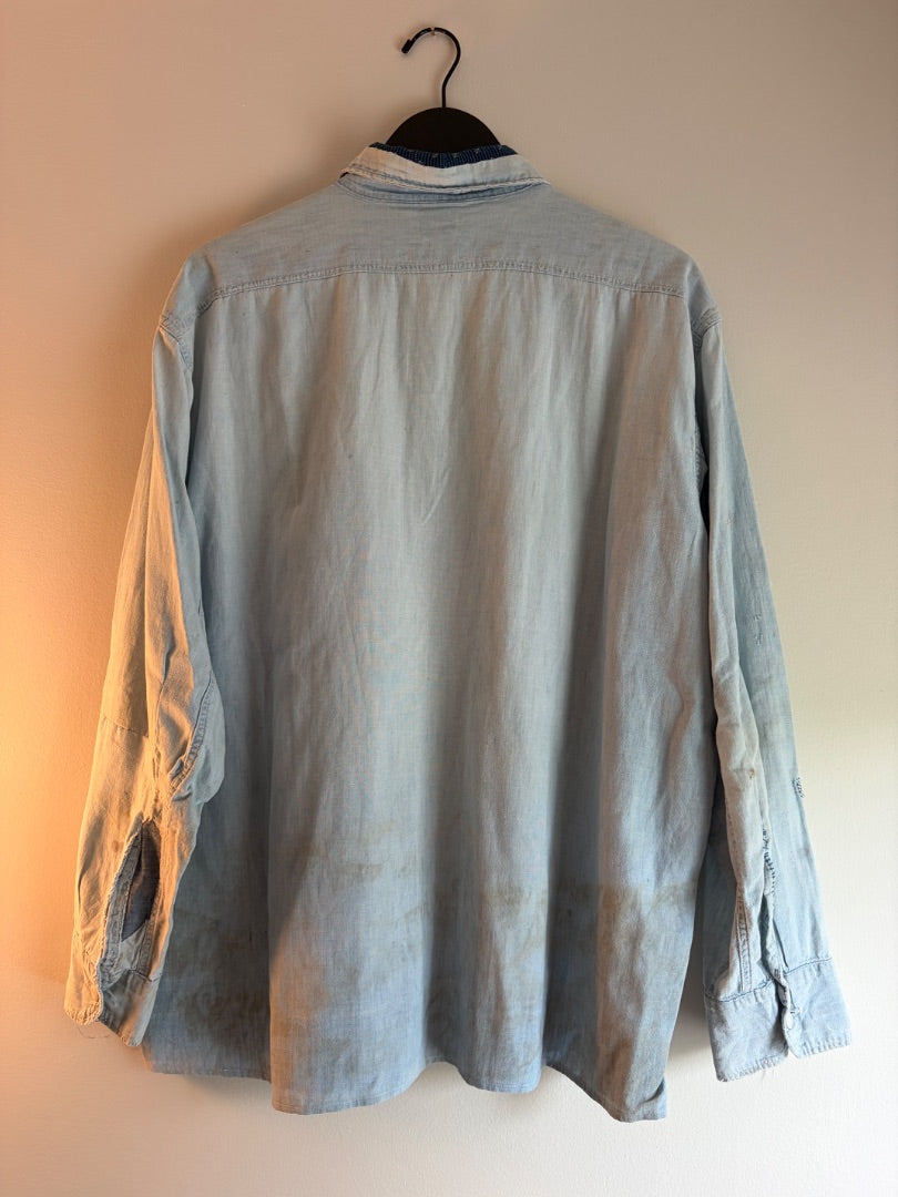 Chambray Washington “Dee Cee” clothing: vintage, XL