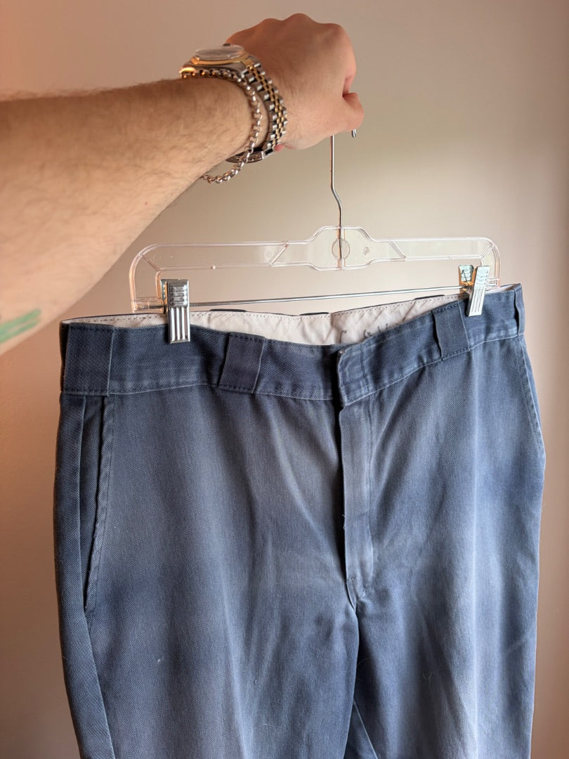 Blue Dickies clothing: vintage, 36”