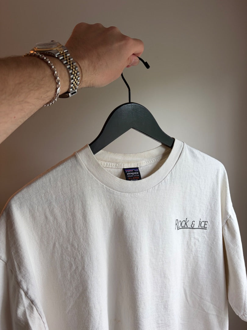 White Patagonia clothing: vintage, XL