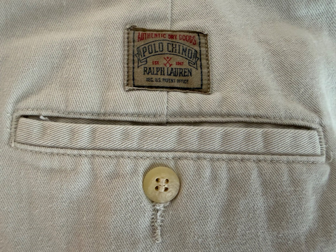 White Polo Ralph Lauren clothing: vintage, 35”x28”