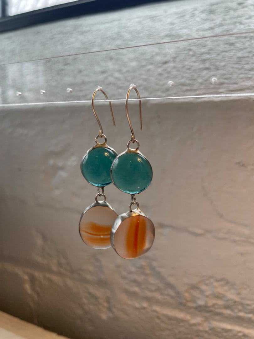 multi colored Isabel’s Glass art: new