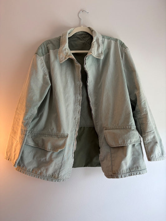 Green Blank clothing: vintage, L-XL