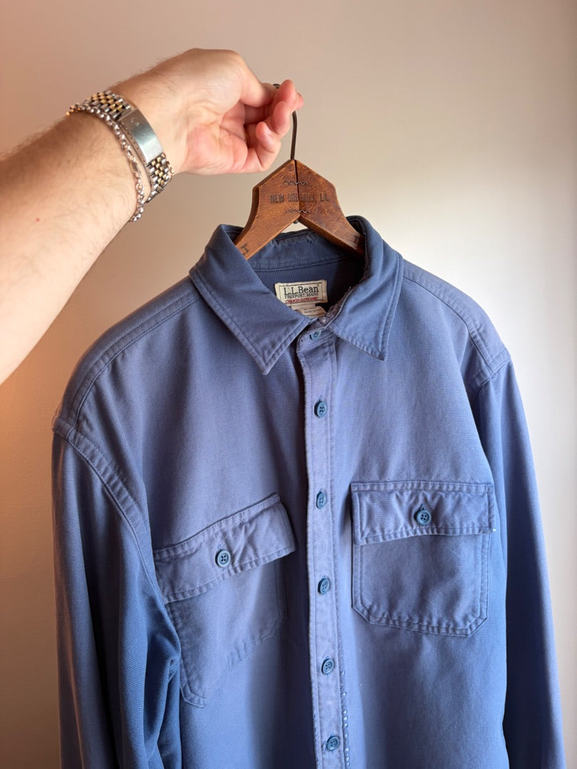 Blue LL Bean clothing: vintage, Large