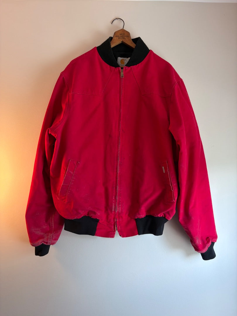 Red Carhartt clothing: vintage, XL