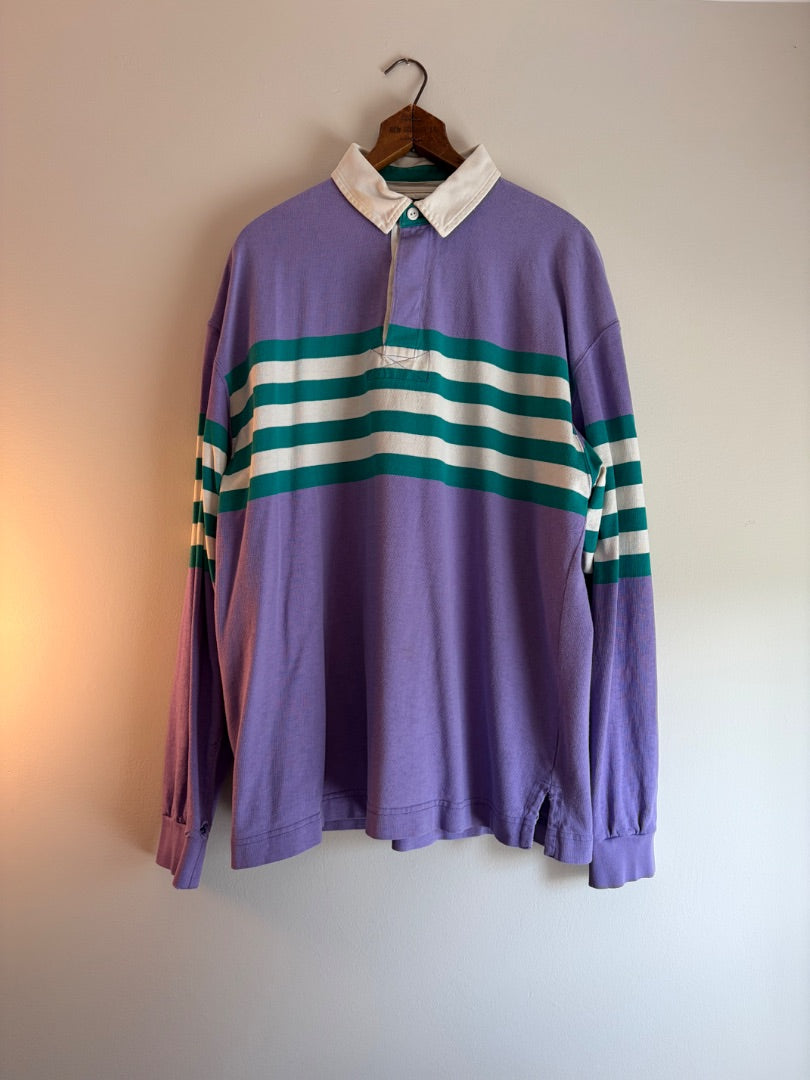 Purple Lands End clothing: vintage, L-XL