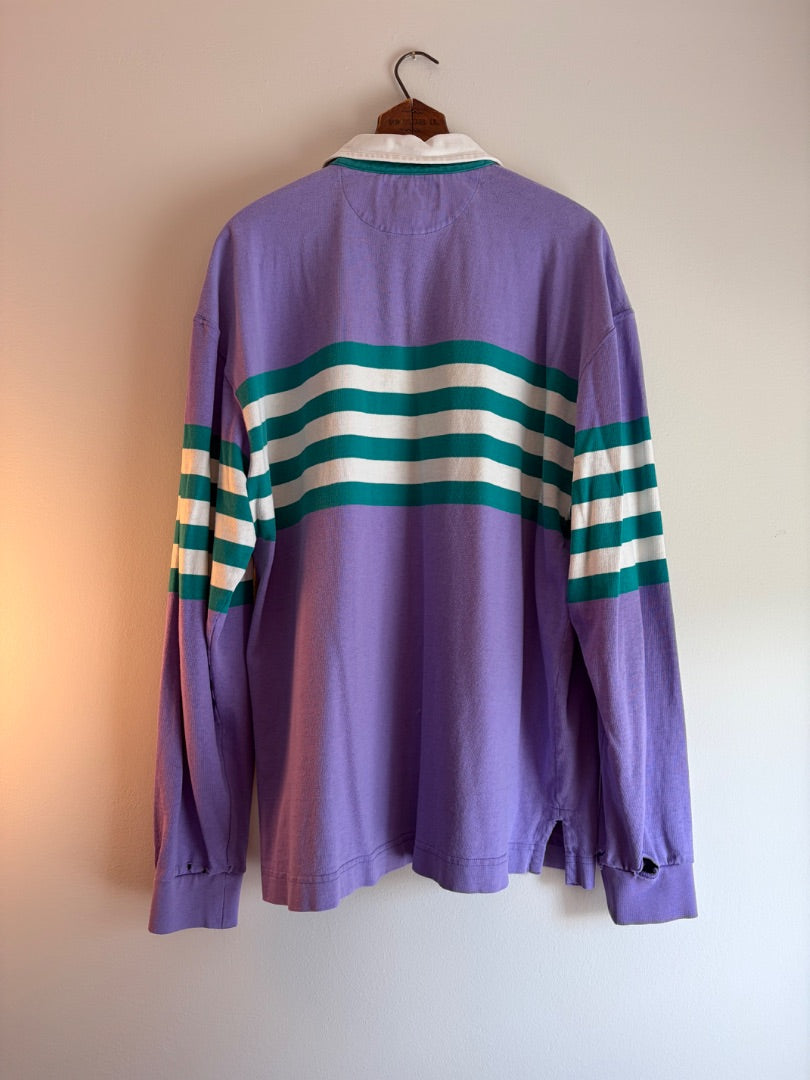 Purple Lands End clothing: vintage, L-XL