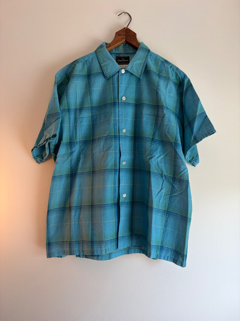 Teal Fruit of the Loom clothing: vintage, XL