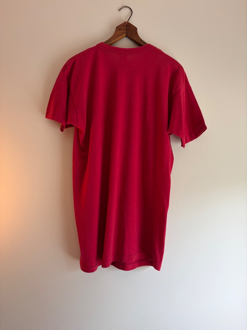 Red Champion clothing: vintage, XL