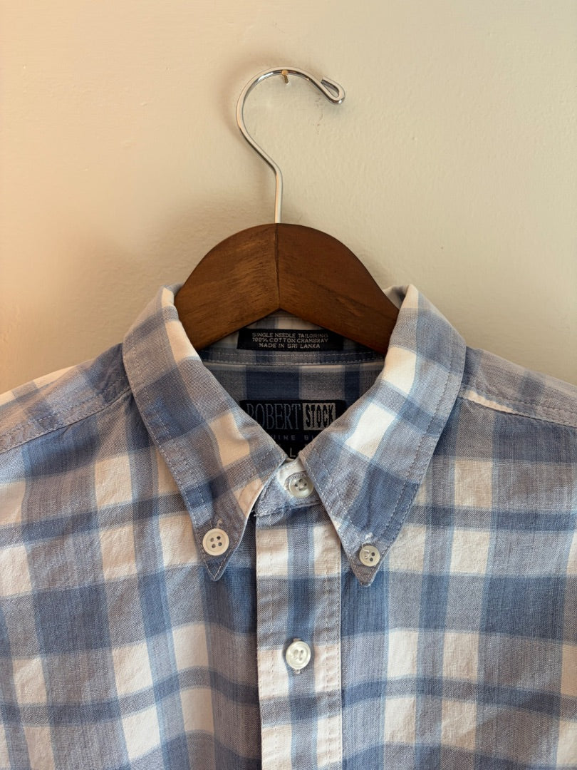 Blue Robert Stock clothing: vintage, L