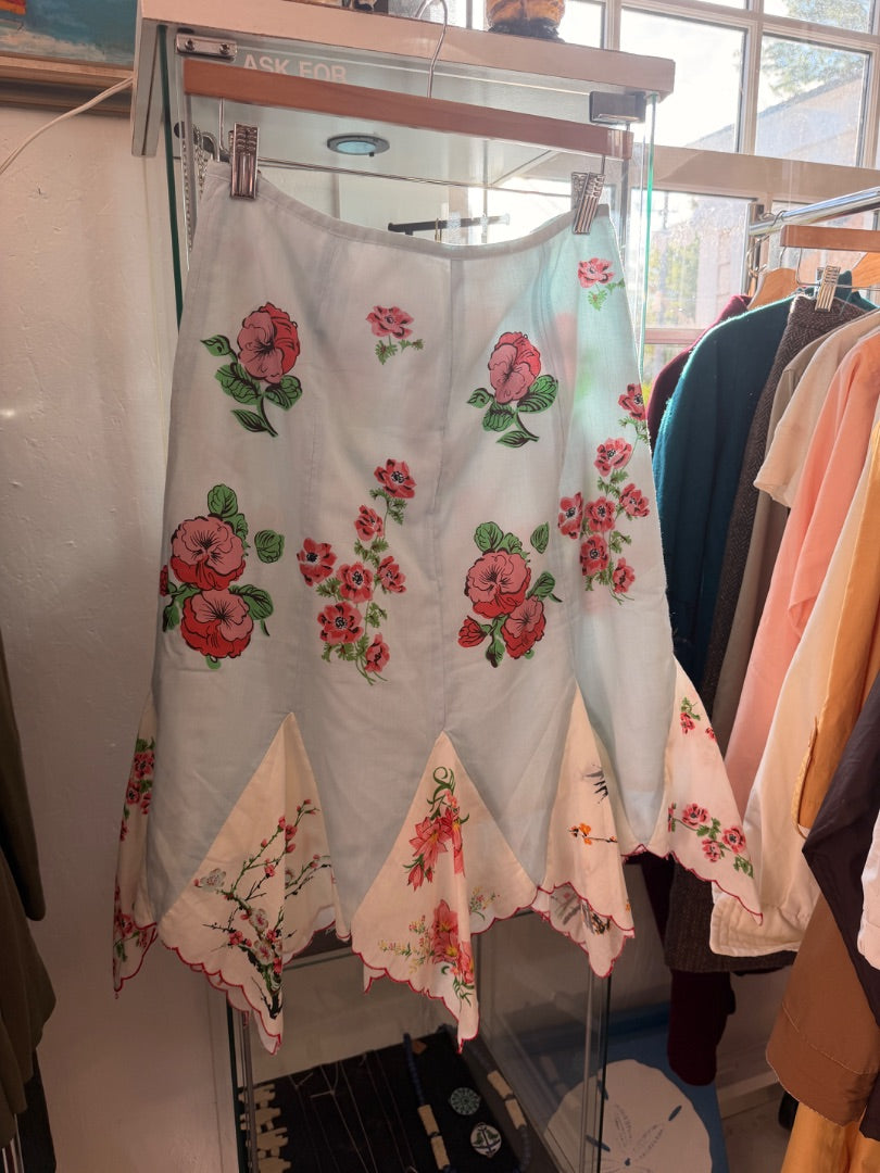 Vintage inspired handkerchief skirt 90’s