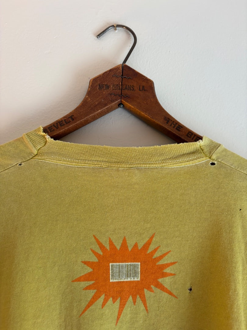 Yellow Fruit of the Loom clothing: vintage, XL