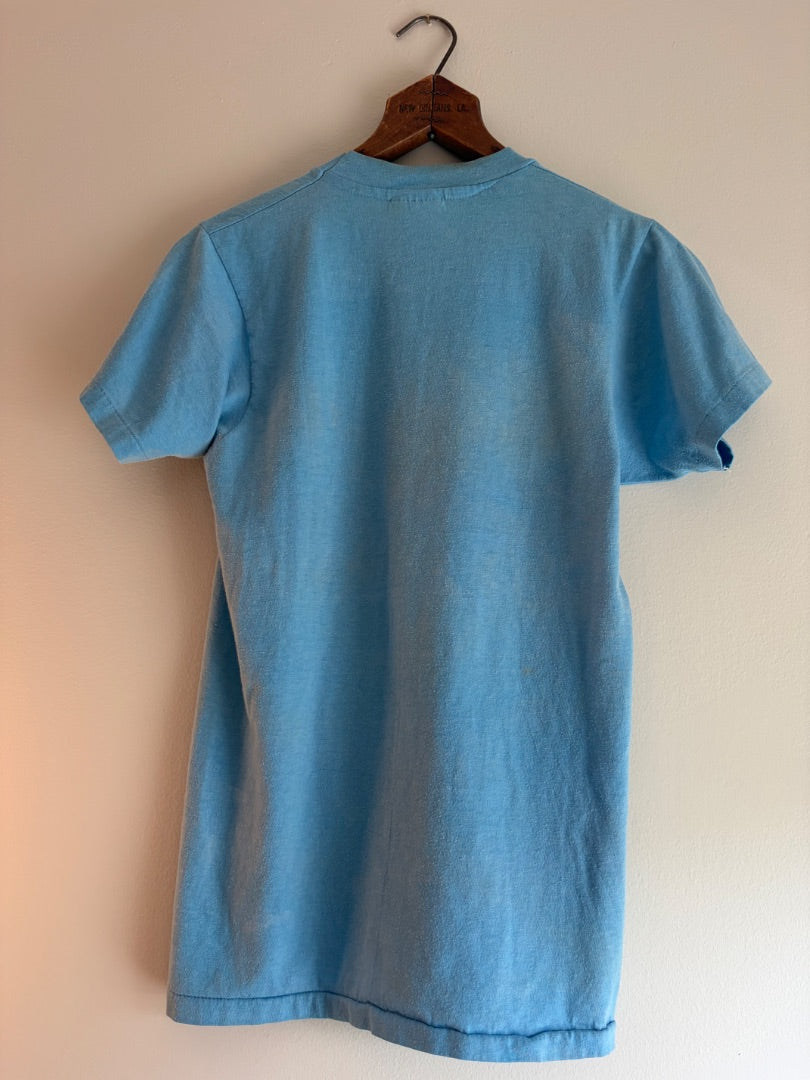 Blue Hanes clothing: vintage, S