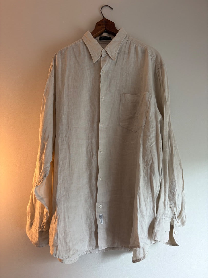 Beige DKNY clothing: vintage, L
