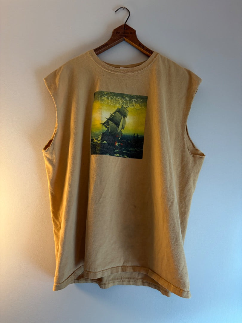 Yellow Anvil clothing: vintage, XL