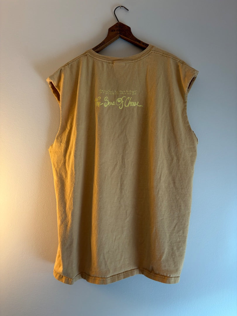 Yellow Anvil clothing: vintage, XL
