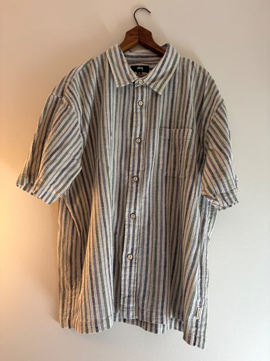 Linen Stussy clothing: vintage, XL