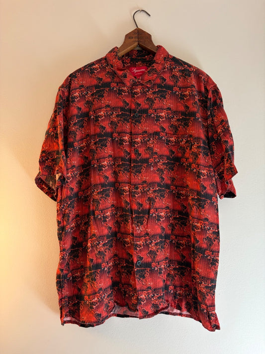 Red Supreme clothing: vintage, L
