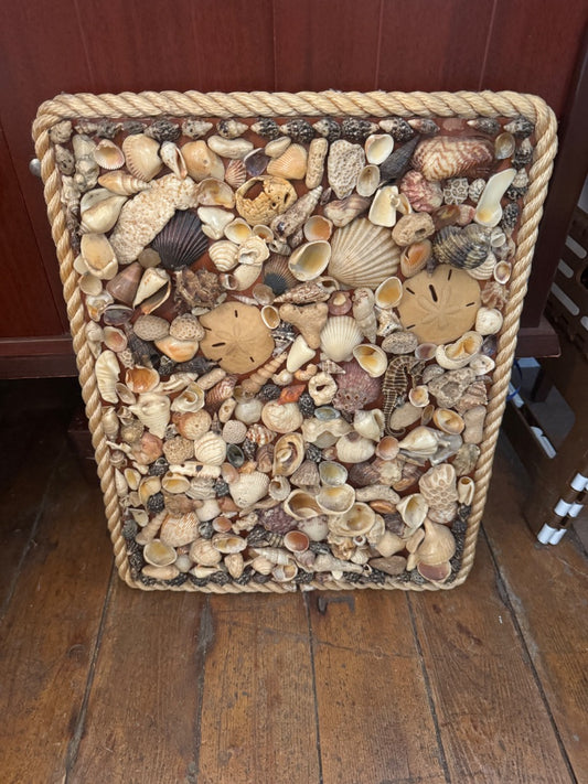 Vintage shell art