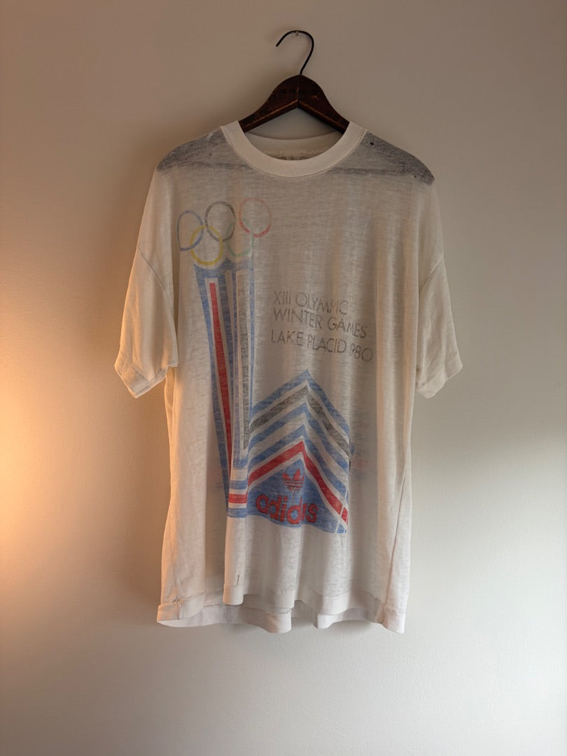 White Adidas clothing: vintage, XL