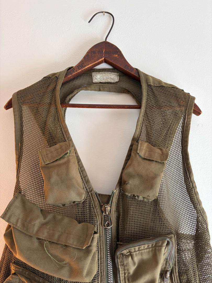 Green Army Surplus clothing: vintage, L