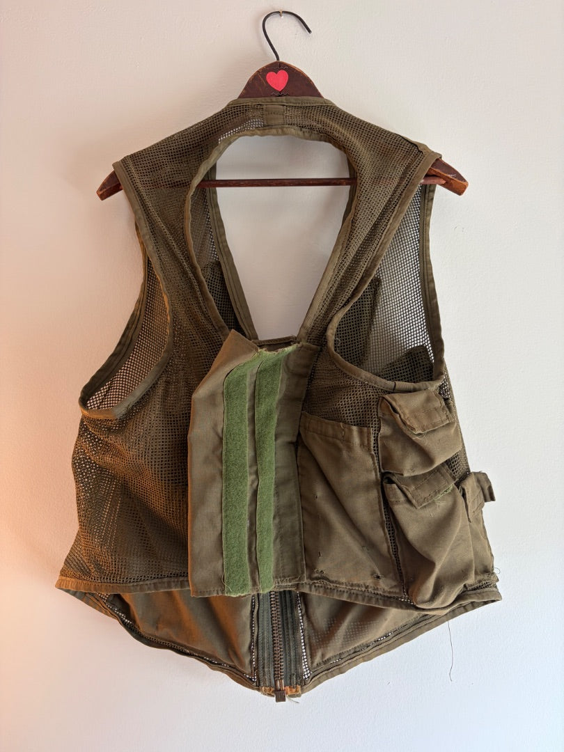 Green Army Surplus clothing: vintage, L