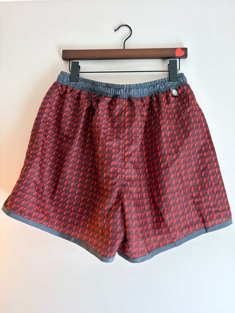 Red Nike clothing: vintage, XL