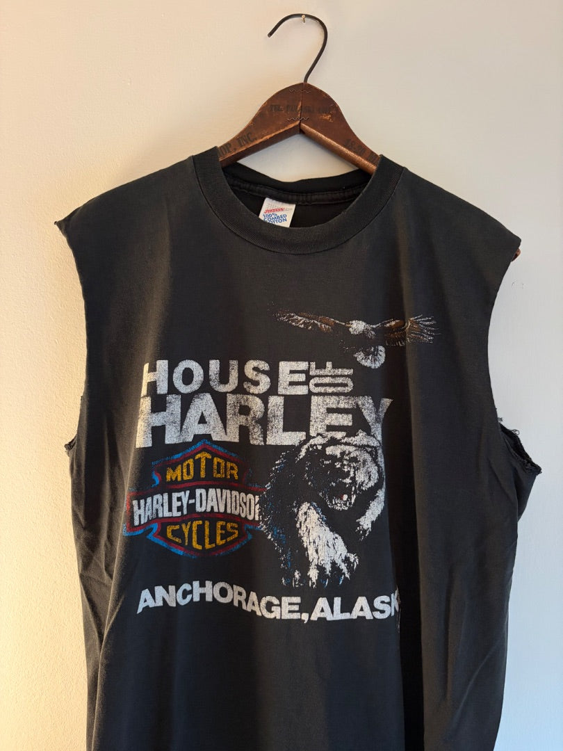 Black Jerzees clothing: vintage, L