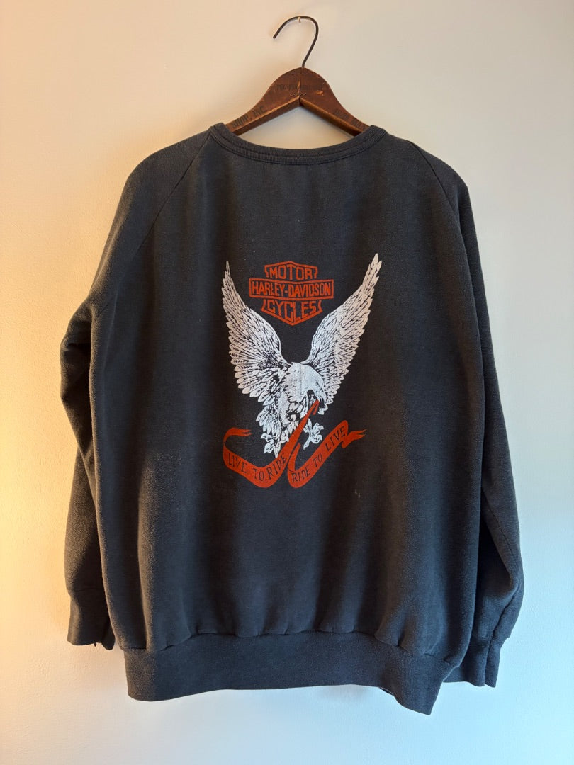Black Harley-Davidson clothing: vintage, M