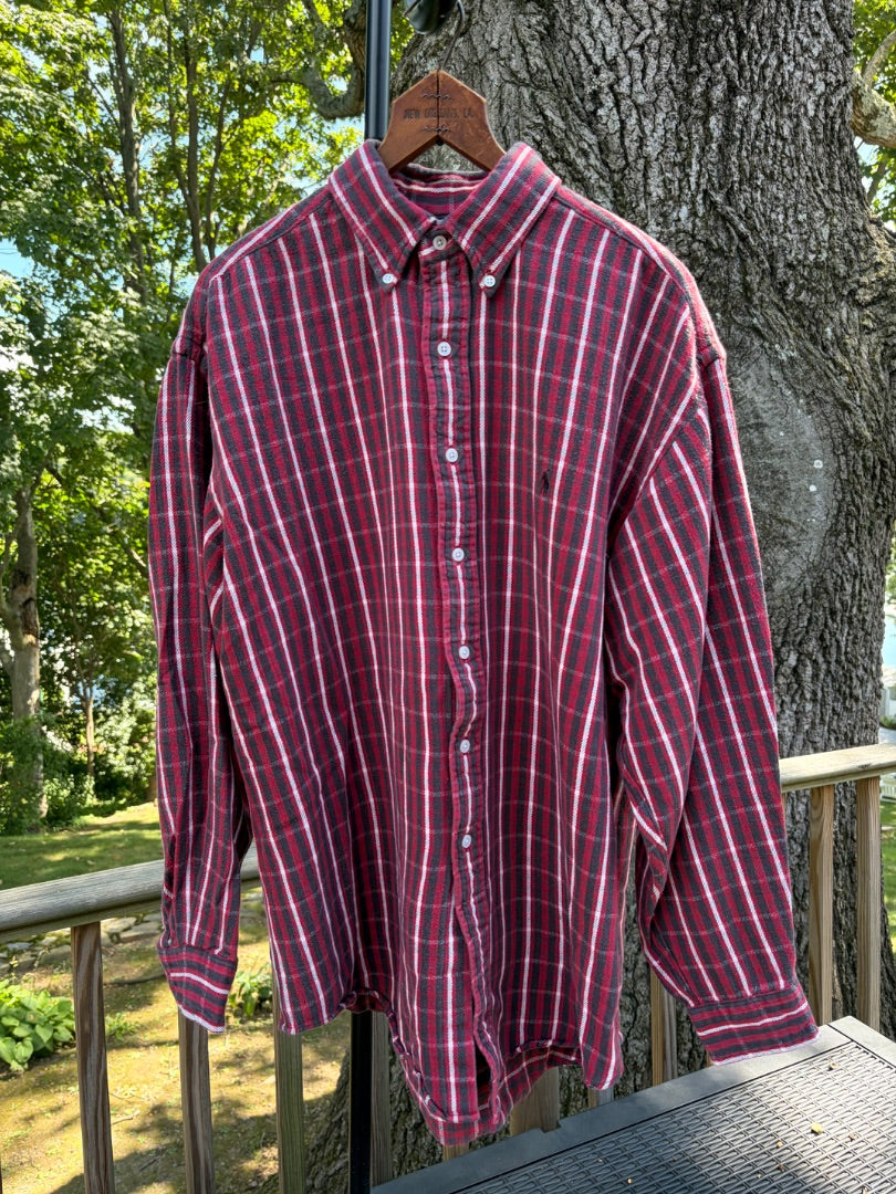 Red Polo Ralph Lauren clothing: vintage, L