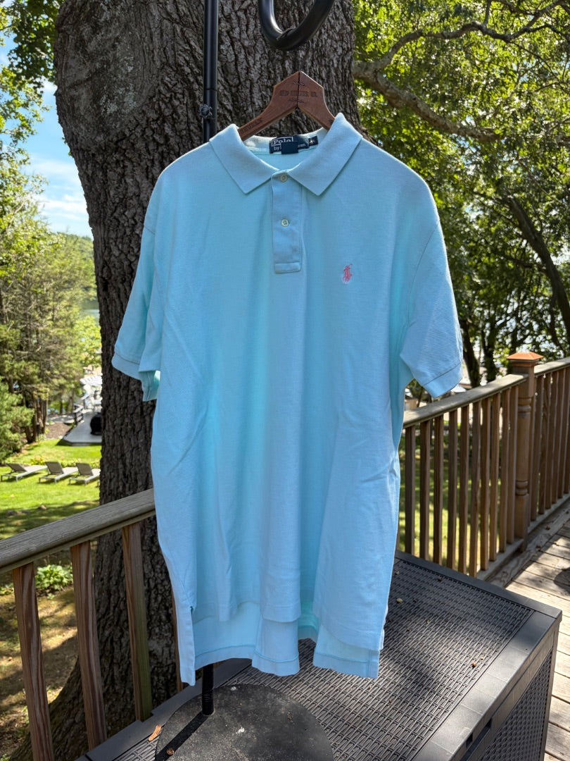 Teal Polo Ralph Lauren clothing: vintage, XL