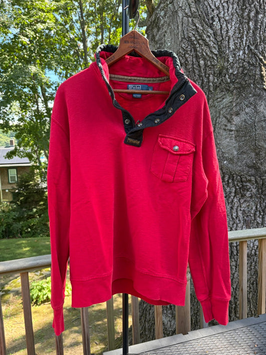 Red Polo Ralph Lauren clothing: vintage, L