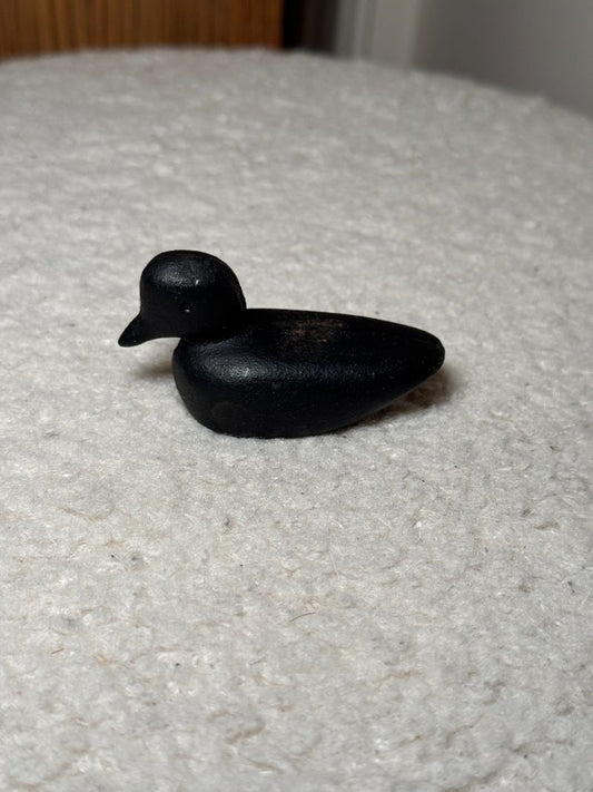 Black  Metal Baby Duck