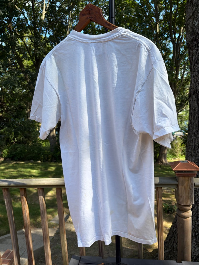 White Jerzees clothing: vintage, L