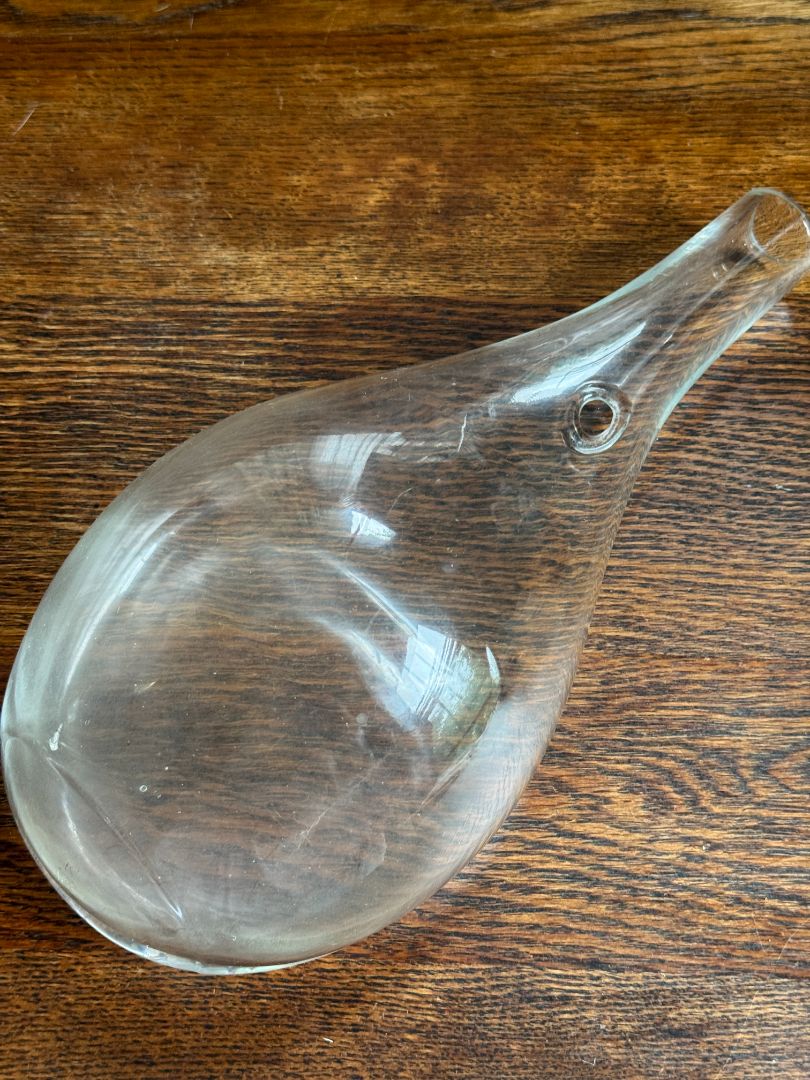 Handblown Glass Wall Vase