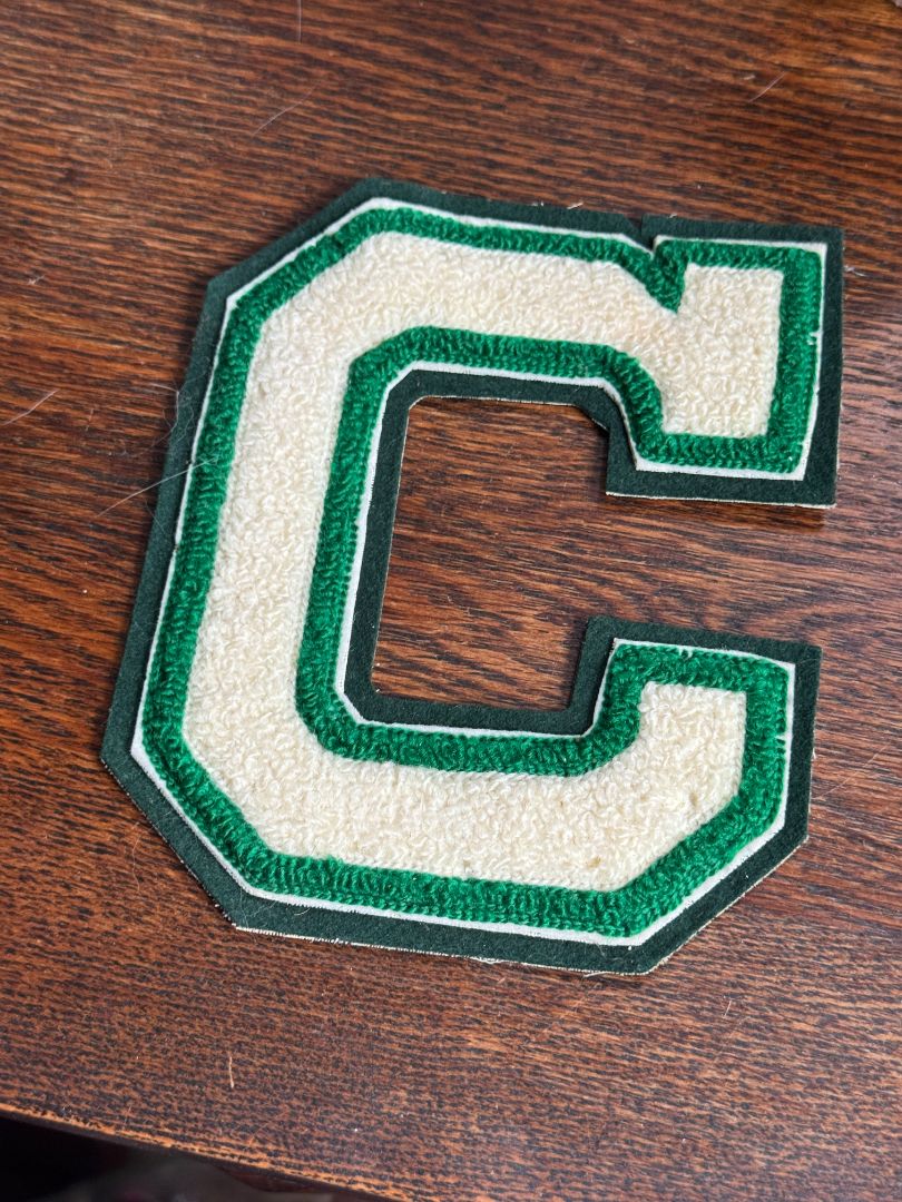 Chenille Varsity Letterman Patch