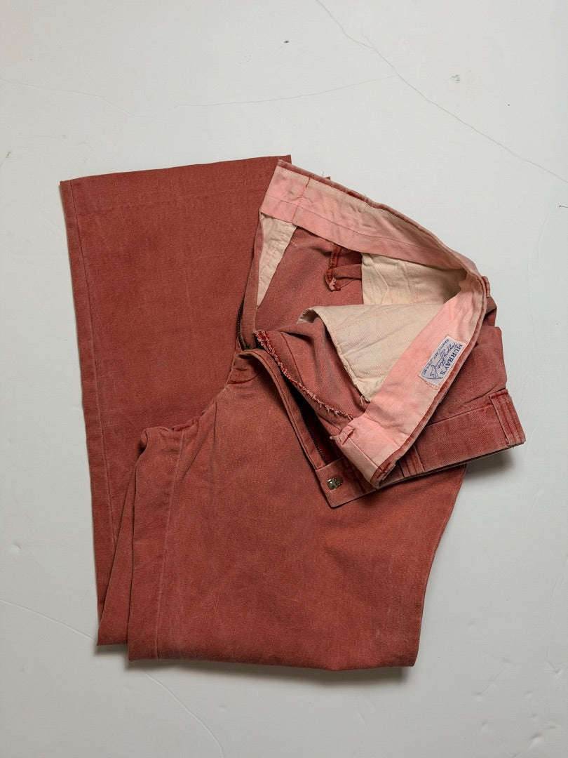 Red Murray’s Toggery clothing: vintage, 30x28