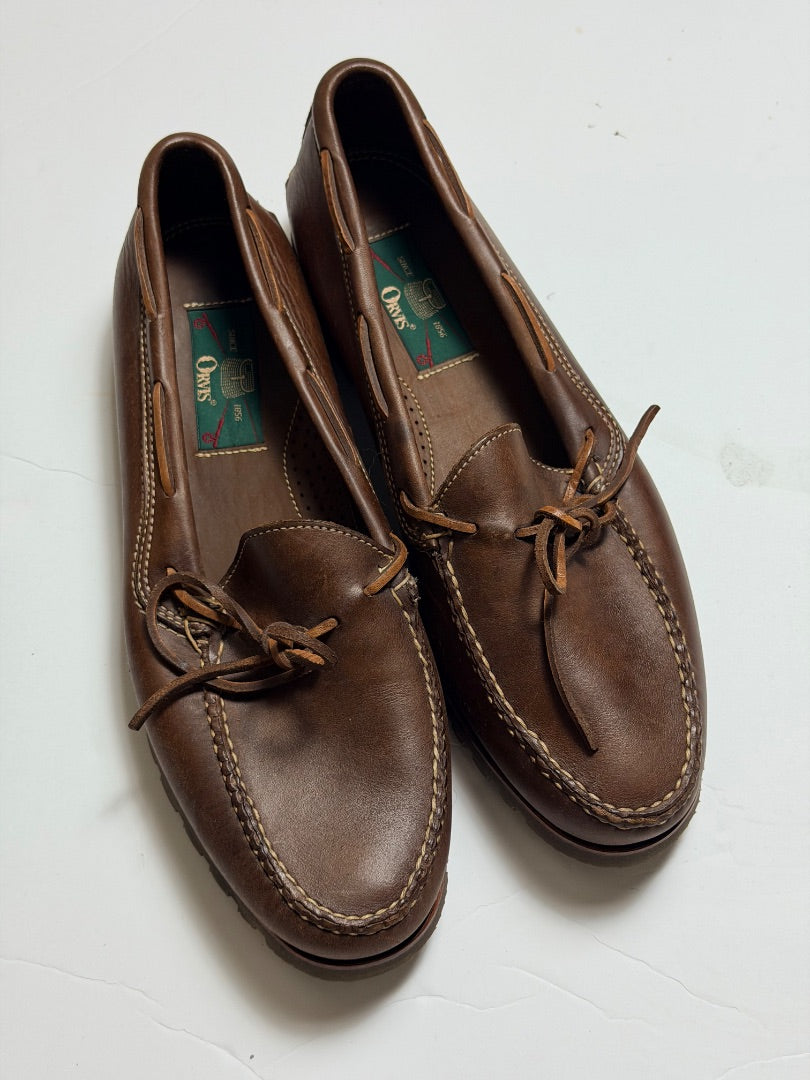 Brown Orvis Vintage Orvis Vibram moccasin loafers, 12 B