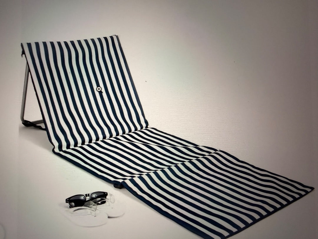 Wedding star Striped beach recliner