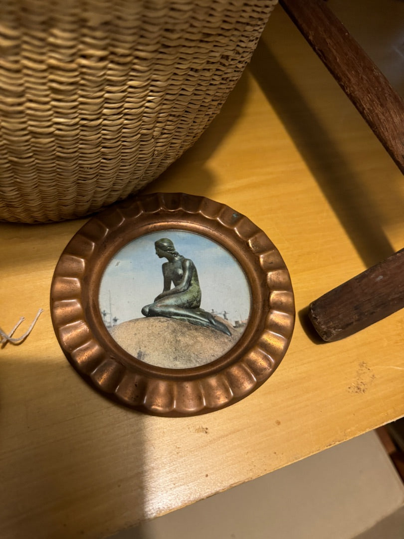 Copper picture plate