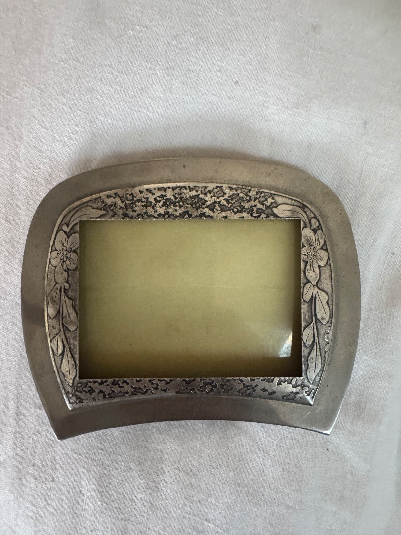 Silver art nouveau style frame