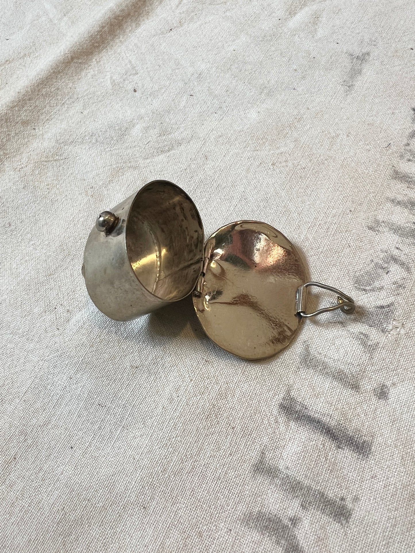 Abalone Sterling Pill Box