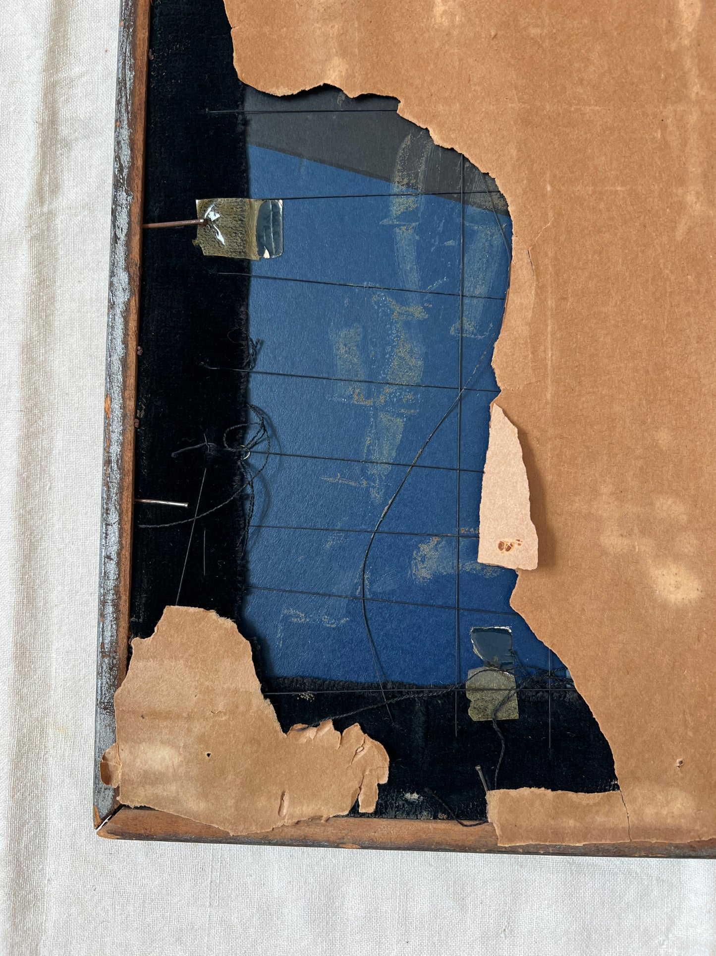 1940s Velvet Beach Art