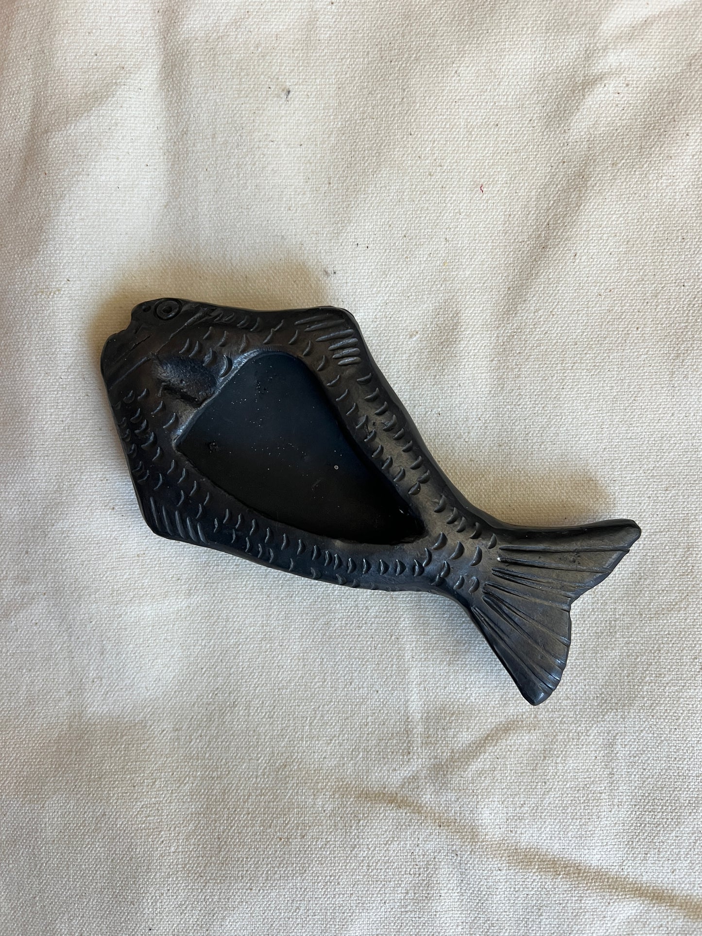 Oaxacan Barro Negro Fish Ash Tray
