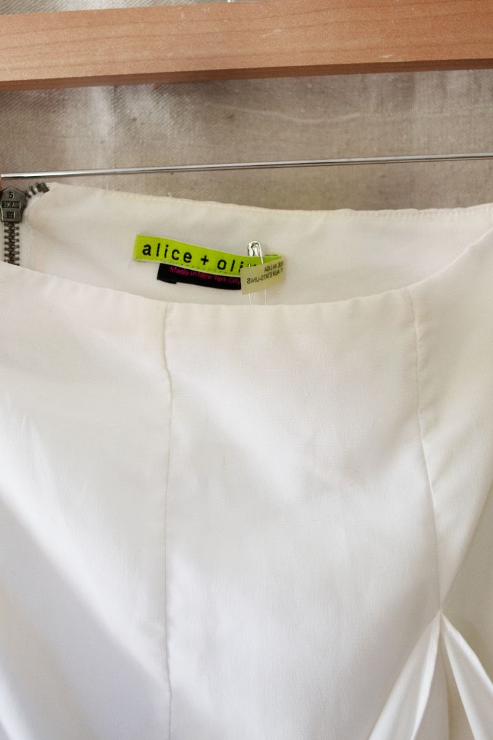 Alice + Olivia Cinched Skirt (4)