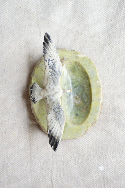 Seagull Marble Ashtray